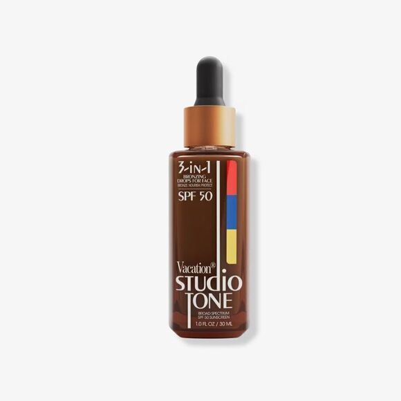 Vacation Studio Tone SPF 50 Bronzing Drops for Face 1oz/30ml 2 in stocks - Picture 1 of 5